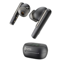 Schwarzkopf Poly Voyager Free 60+ UC M Carbon Black Earbuds +BT700 USB-A Adapter +Touchscreen-Ladeetui