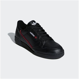 Adidas Continental 80 Core Black / Scarlet / Collegiate Navy 38