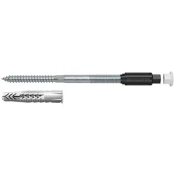 fischer 512173, Schrauben- & Dübelsatz, Autoklaven-Porenbeton, Beton, Mauerwerk,