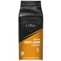 Cellini CREMA E AROMA Espressobohnen Arabicabohnen kräftig 1,0 kg