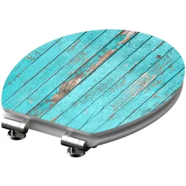 Schütte WC-Sitz Blue Wood