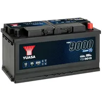 Yuasa YBX9019 AGM Start-Stopp-Plus-Akku, 12 V/95 Ah/850 A