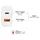 Good Connections GoodConnections Charger 20W 2-Port USB-C/A PD Weiß