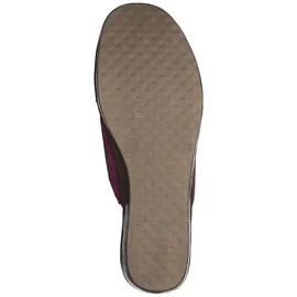 s.Oliver Damen Pantoletten aus Leder Plateau, Rosa (Pink), 39 EU