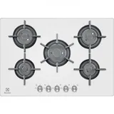 Electrolux PVF750UOB Ebene Kochen Gas 5 Feuer 75CM Kristall Weiß