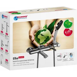 Diamond Elba Einhandwannenwandarmatur Chrom