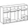 WIMEX Schwebetürenschrank Level 350 x 216 x 65 cm Beige/Braun