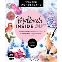 EDITION MICHAEL FISCHER Malbuch Inside Out: Winterwonderland Kartoniert (TB)