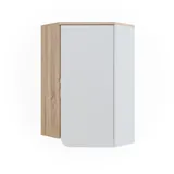 Vicco Hängeschrank Holzwerkstoff 42,4 x 75 cm Braun/Weiß