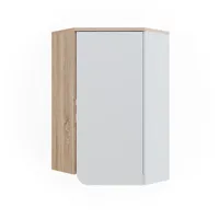Vicco Hängeschrank Holzwerkstoff 42,4 x 75 cm Braun/Weiß