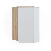 Vicco Hängeschrank Holzwerkstoff 42,4 x 75 cm Braun/Weiß