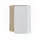 Vicco Hängeschrank Holzwerkstoff 42,4 x 75 cm Braun/Weiß