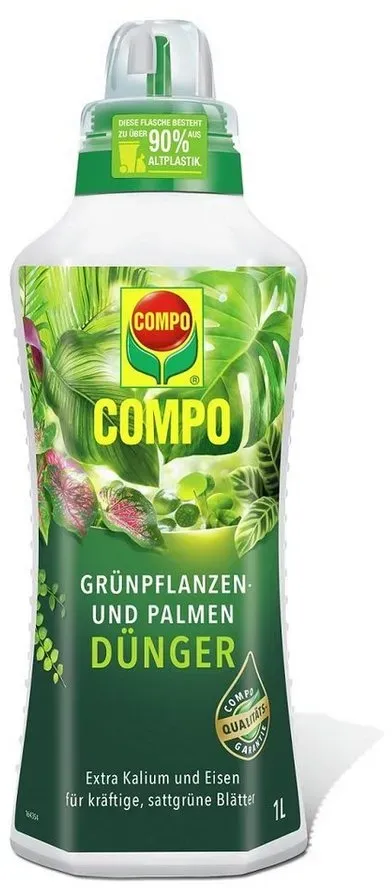 Compo Pflanzendünger COMPO Grünpflanzen- und Palmendünger 1 Ltr