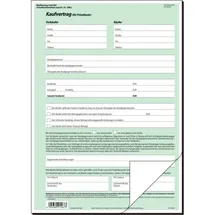 Sigel Vordruck Kaufvertrag allgemein A4 SD