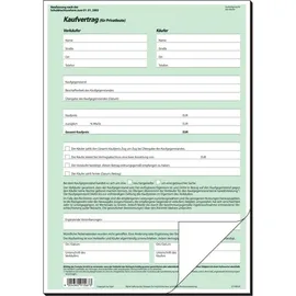Sigel Vordruck Kaufvertrag allgemein A4 SD
