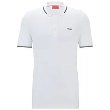 Hugo Dinoso Kurzarm-poloshirt White M