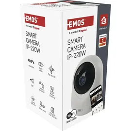 EMOS GoSmart Indoor Überwachungskamera 4MP Weiß/Schwarz