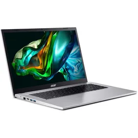 Acer Aspire 3 (A317-54-38ZN) 17,3" Full HD, IPS, Intel Core i3-1215U, 8GB RAM, 512GB SSD, Windows 11 (17.30", Intel Core i3-1215U, 8 GB, 512 GB, DE), Notebook, Silber