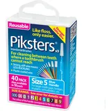 Piksters Interdentalbürsten (40 Stück, Größe 5 (Blau))