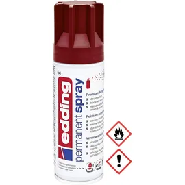 edding 5200 Permanentspray Premium Acryllack 200 ml purpurrot matt