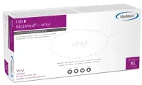 MaiMed® Einmalhandschuhe, Vinyl, gepudert 74062 , 1 Box = 100 Stück, Größe XL