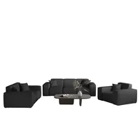 Fun Möbel Sofaset Designersofa CELES PREMIUM 3-2-1 in Stoff