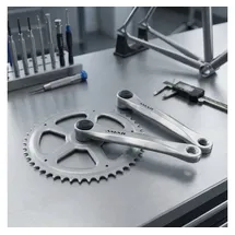 Mijnen Pieper Kettenradgarnitur Alu 170mm, 44 Zähne, 4-Kant