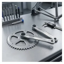 Mijnen Pieper Kettenradgarnitur Alu 170mm, 44 Zähne, 4-Kant