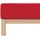 schlafgut Pure Bio Baumwolle 120 x 200 - 130 x 220 cm red deep