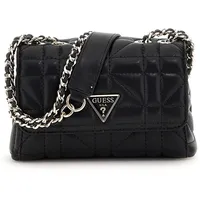 GUESS Edita Mini Convertible Crossbody Flap Black - Einheitsgröße