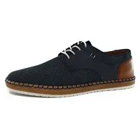 Rieker Herren Halbschuhe, in Blau 45