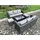 fimous Gartenmöbelset, Dunkelgrau Metall, 8-Sitzer, Loungemöbel, Gartenlounge-Sets