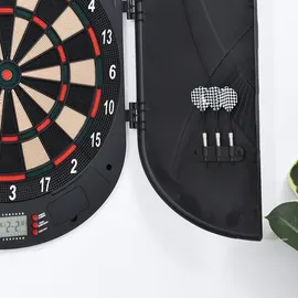 Homcom Elektronische Dartscheibe Kunststoff 44 x 50 cm