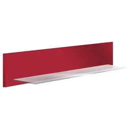 Wandboard Ablage Badregal  in rot Ablage Bad Regal