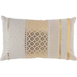 Douceur d'intérieur Gaya Dekokissen 30 x 50 cm Mehrfarbig