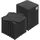 Vevor Ineinandergreifende Fliesen 30 x 30 cm schwarz