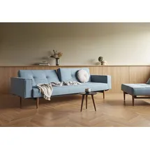 Innovation Living Sofa Splitback Polyester 242 x 79 x 99 cm Blau