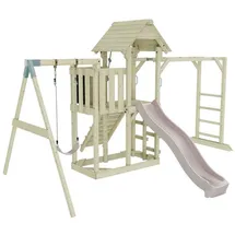 OUTDOORTOYS Spielturm Strömsund 358 x 472 x 275 cm Altrosa