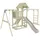 OUTDOORTOYS Spielturm Strömsund 358 x 472 x 275 cm Altrosa