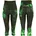 3/4-Leggings Smaragd L