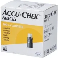 Accu-Chek Fastclix Lancettes Lancette(S) 204 pc(s)