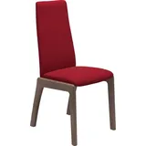 Stressless® Polsterstuhl Laurel, Low Back, Größe L, mit abgerundeten Beinen in Walnuss rot