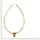Ostsee-Schmuck Gleiter-Classic 29x22 mm Gold 333/Bernstein