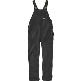 CARHARTT Relaxed Fit Denim Bib Overal 106001 - Black - XS