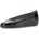 Sportliche Ballerina Damen schwarz Schuhe Ballerina