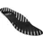 Giro Supernatural Pro Einlegesohle 45-46,5 Schwarz/Weiß