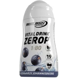 Best Body Nutrition Vital Drink Zerop Schwarze Johannisbeere - Cassis 48ml