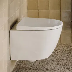 Roca Ona Wand-WC kompakt, spülrandlos A346688000, Badkeramik, weiß
