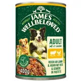 James Wellbeloved Lamm & Huhn in Pastete 6 x 400 g