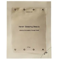 Uoga Mineral Foundation Never sleeping beauty Spf15 Refill 10g 10 g